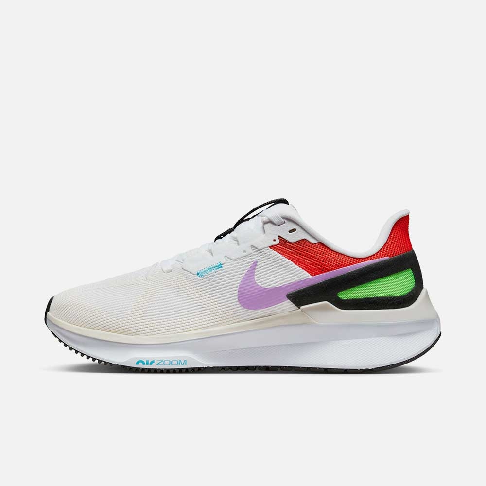 NIKE AIR ZOOM STRUCTURE 25 SE 男慢跑鞋-白多色-FV4867100