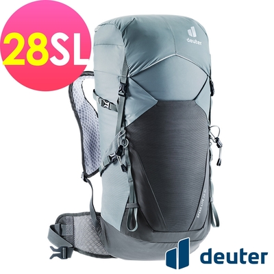 【deuter 德國】SPEED LITE 28SL超輕量旅遊背包3410522深灰黑/登山包/健行包/戶外休閒包*