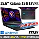 msi微星 Katana 15 B13VFK-1471TW 15.6吋 電競筆電 (i5-13420H/16G/1T SSD+1T SSD/RTX4060-8G/Win11-16G雙碟特仕版) product thumbnail 1