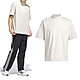 Adidas Mock T-shirt 男款 女款 灰色 運動 休閒 微立領 上衣 短袖 IR6381 product thumbnail 1