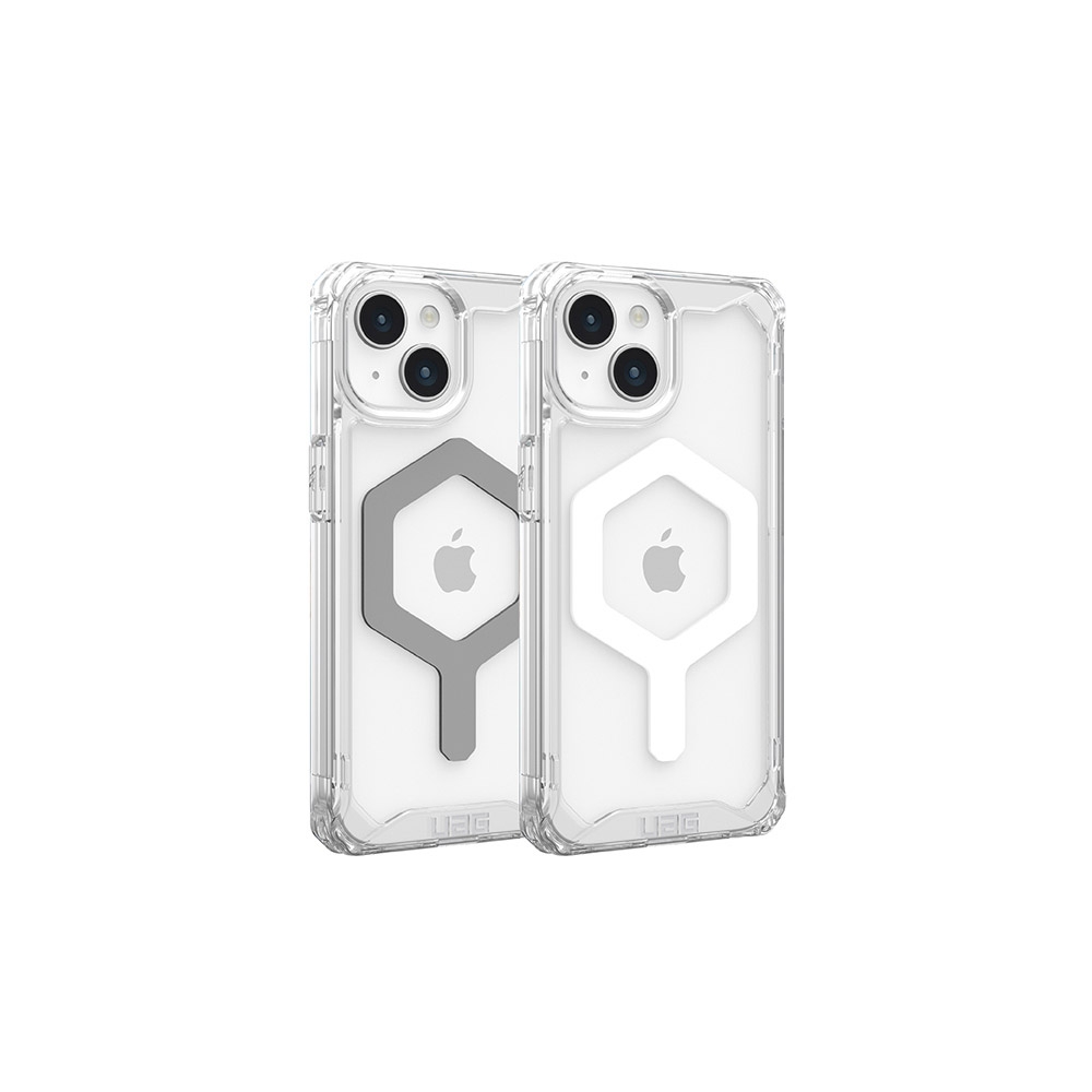 UAG iPhone 15 Pro Max 磁吸式耐衝擊保護殼-全透款(支援MagSafe), Apple適用手機殼套