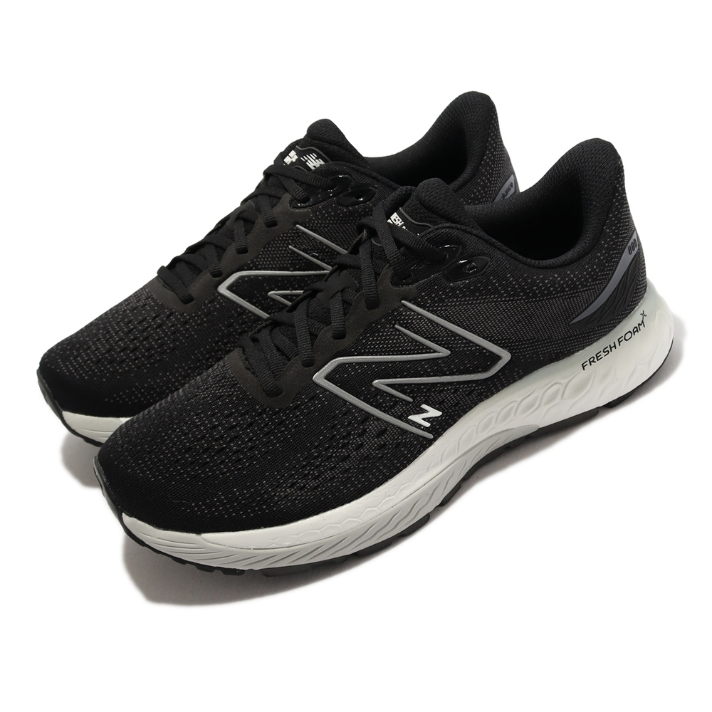 New Balance 慢跑鞋 Fresh Foam X 880 V12 2E 男鞋 黑 寬楦 路跑 運動鞋 M880B122E