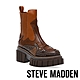 STEVE MADDEN-MID-ABIDE 拼接鉚釘牛仔靴-咖啡色 product thumbnail 1