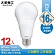 太星電工 (12入) 16W超節能LED燈泡/白光 A816W*12 product thumbnail 1