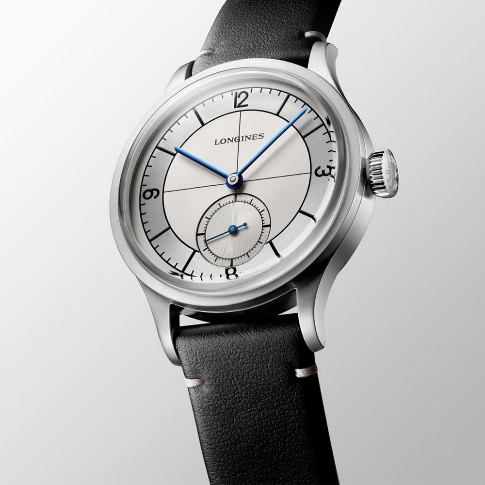 LONGINES 浪琴 官方授權 經典復刻雅痞機械腕錶 新年禮物 38.5mm / L2.828.4.73.0