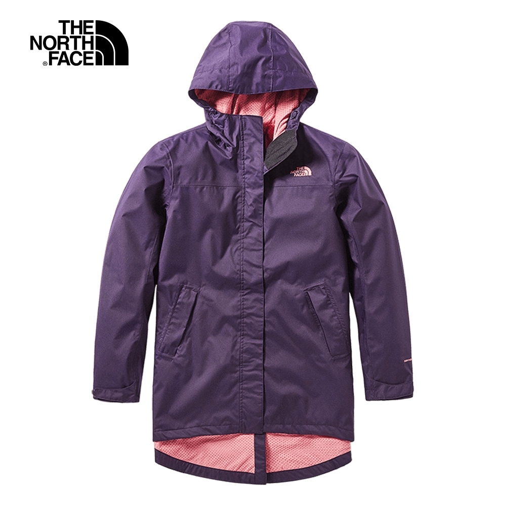 The North Face北面女款紫色防水透氣戶外衝鋒衣｜497OWUC