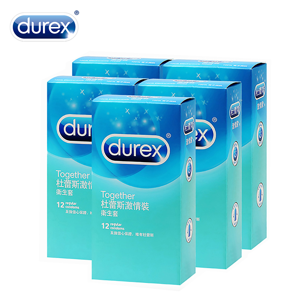 Durex杜蕾斯 激情型 保險套(12入X5盒)