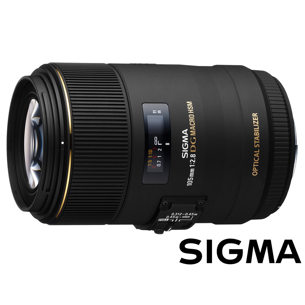 SIGMA 105mm F2.8 MACRO DG OS HSM 1:1 微距鏡頭 (公司貨)
