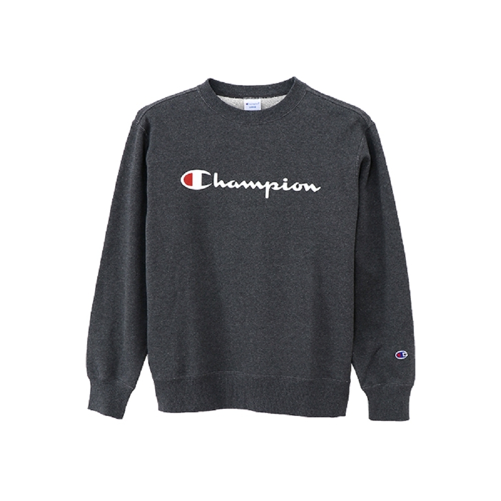 Champion Basic Logo 經典款大學Tee 深灰