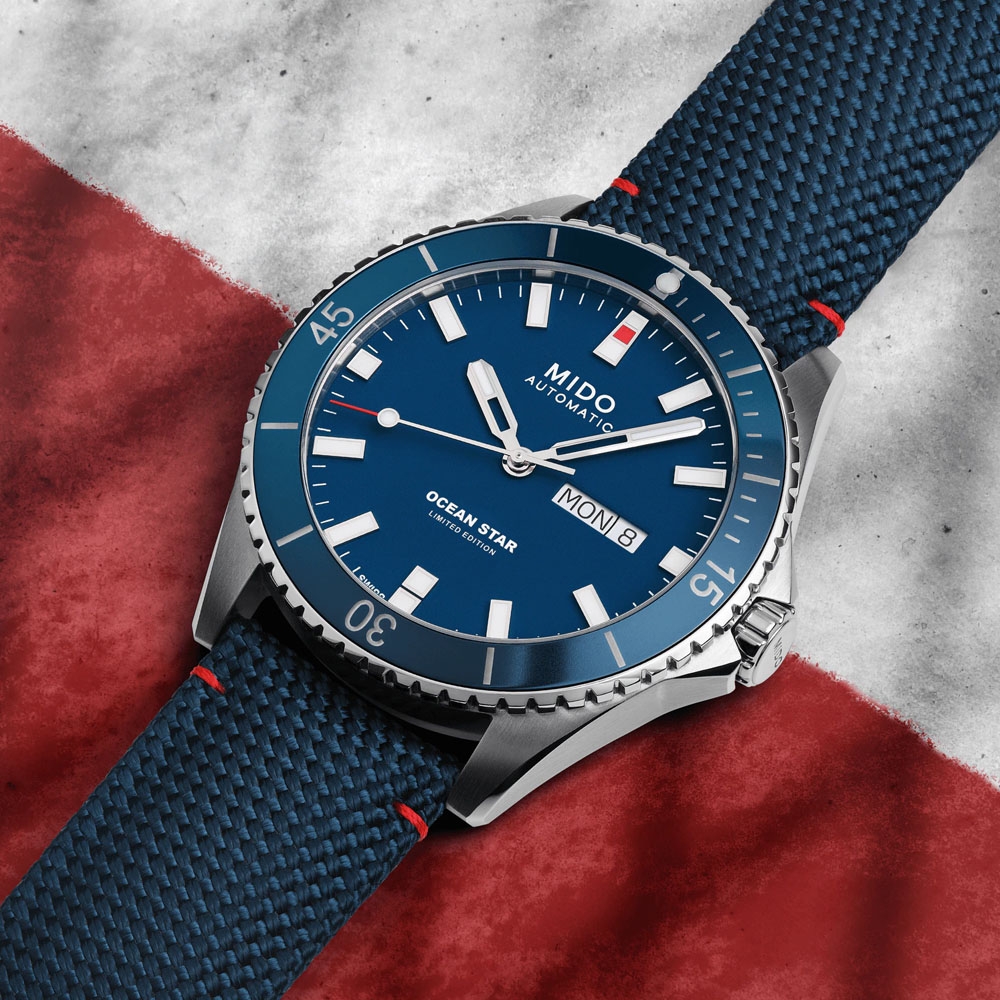 MIDO美度 官方授權經銷商M3 OCEAN STAR海洋之星 20周年限量 潛水機械腕錶 42.5mm/M0264301704101
