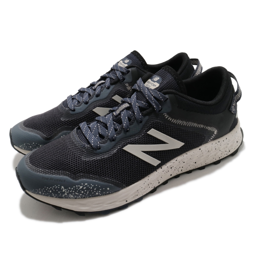 New Balance 慢跑鞋 Arishi Trail Wide 寬楦男鞋 紐巴倫 輕量透氣 舒適 路跑 避震 灰 米白 MTARISCK2E