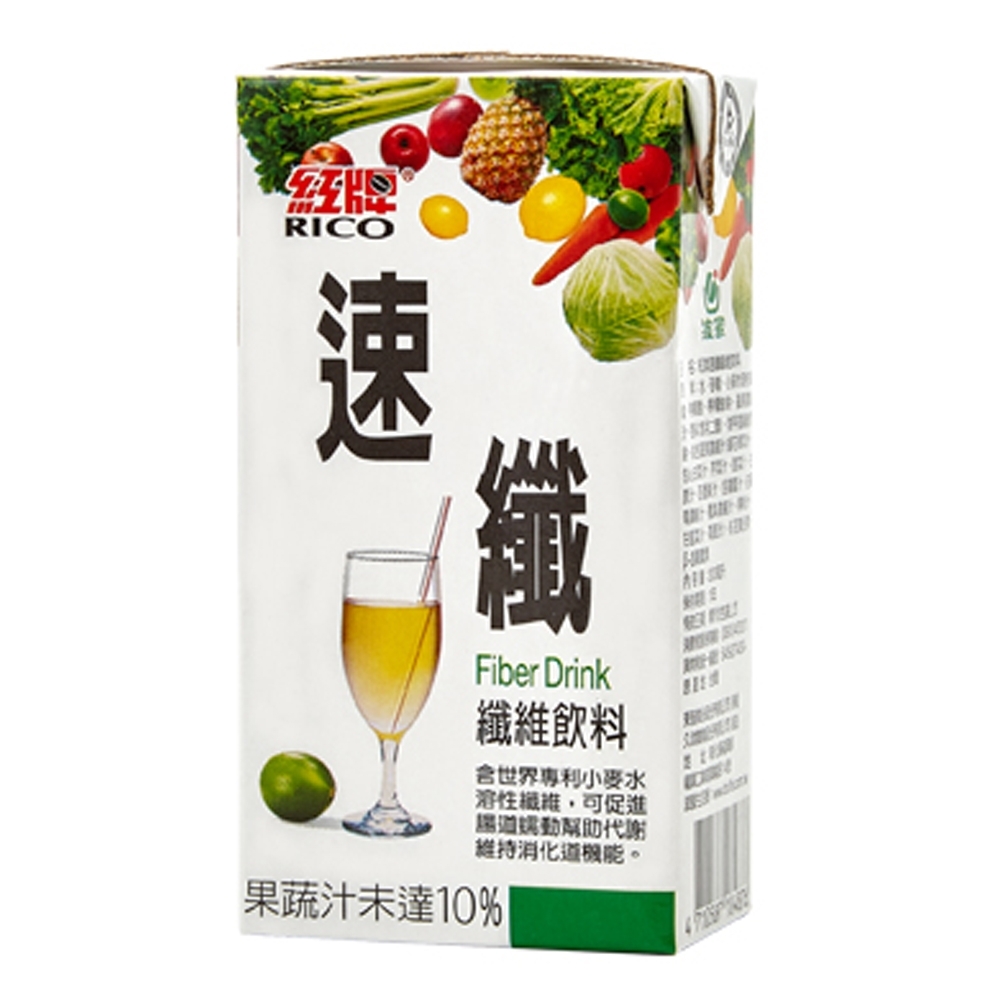 紅牌 速纖纖維飲料(300mlx6入)