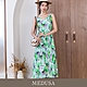 現貨【MEDUSA 曼度莎】綠色水墨天絲長洋裝（M-XL）｜長洋裝 度假洋裝 天絲棉 product thumbnail 1
