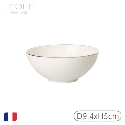 【LEGLE】如意口湯碗D9.4cm-金邊