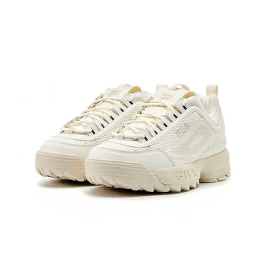 FILA DISRUPTOR KNIT v2 中性運動鞋-米白 4-C634X-920