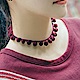 梨花HaNA 韓國純色清麗毛線球球pompom頸鍊CHOKER product thumbnail 1