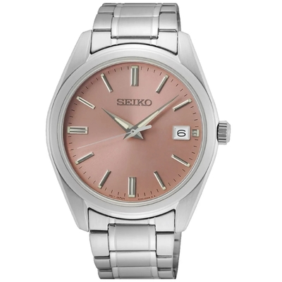 SEIKO 精工錶 簡約 防水100M 藍寶石水晶鏡面 6N52-00A0P(SUR523P1)40mm