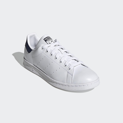 adidas 休閒鞋 男鞋 女鞋 運動鞋 皮革 三葉草 STAN SMITH 白黑 FX5501