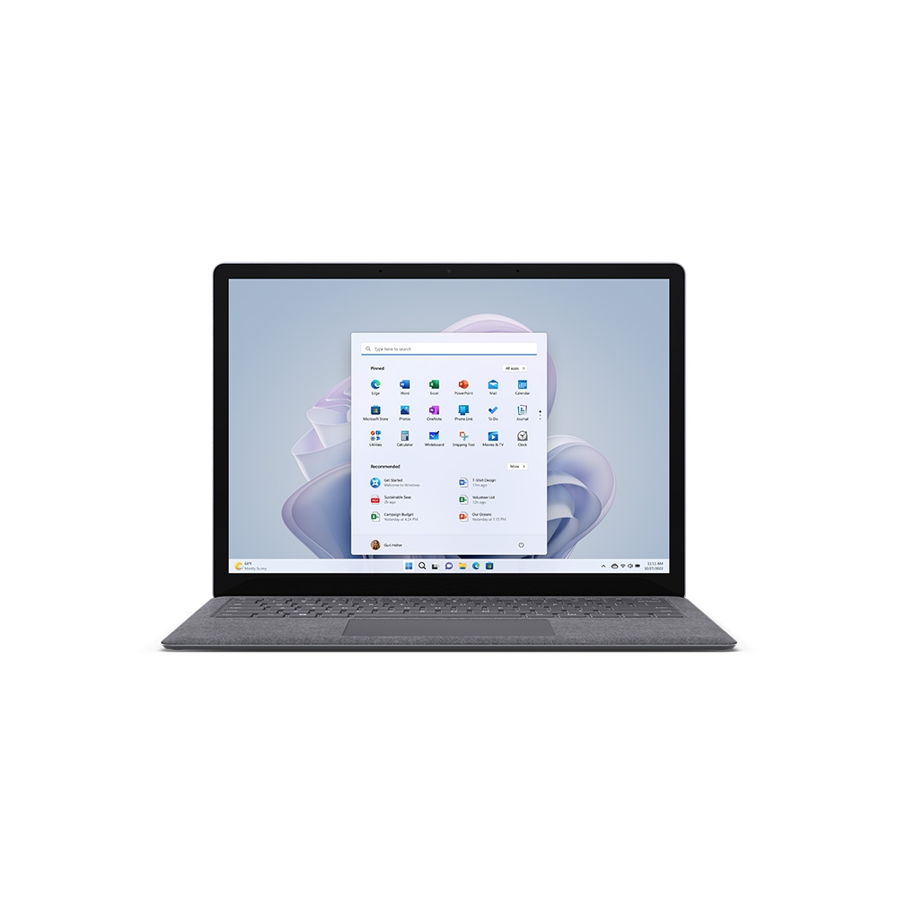 微軟Microsoft Surface Laptop 5 13吋(i5/8G/256G白金/EVO)QZI-00019