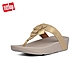 FitFlop LOTTIE CORSAGE SUEDE TOE-THONGS 麂皮花朵夾腳涼鞋-女(復古金) product thumbnail 1