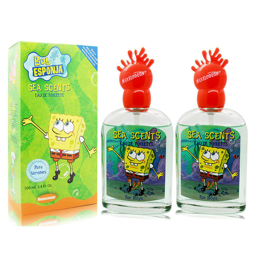 Spongebob Squarepants bob 海綿寶寶淡香水 100mlx2入