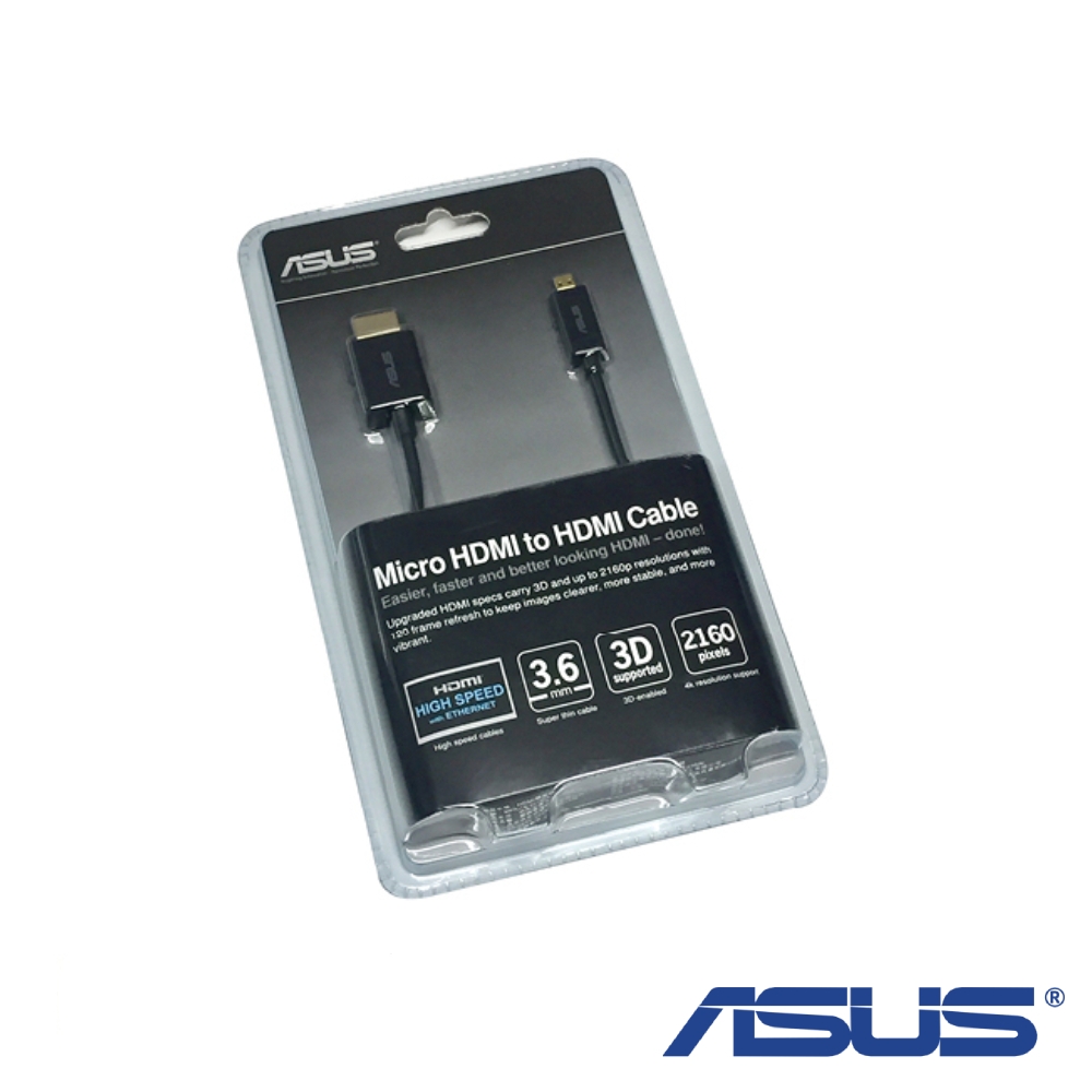 華碩 ASUS Micro HDMI to HDMI Cable (ACCY-01)