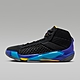 NIKE AIR JORDAN XXXVIII PF 男運動籃球鞋-黑藍黃-DZ3355001 product thumbnail 1