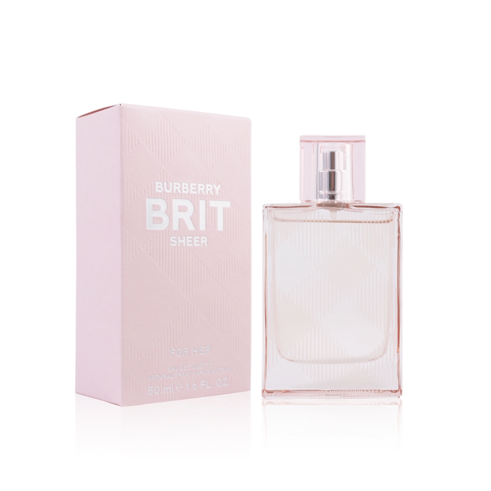 BURBERRY Brit Sheer 粉紅風格女性淡香水 50ml