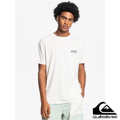 【QUIKSILVER】TRAIL MAP SS TEE T恤 白色