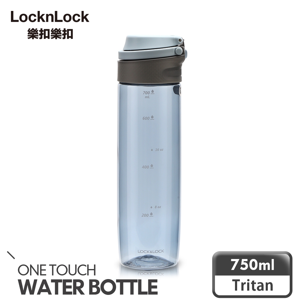 樂扣樂扣Tritan隨行運動休閒水壺750ml/藍(快)