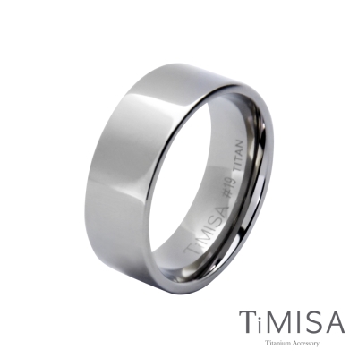 TiMISA《簡約時尚》純鈦戒指