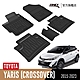 3D 優特立體汽車踏墊 TOYOTA Yaris (Crossover) 2015~2023 product thumbnail 1