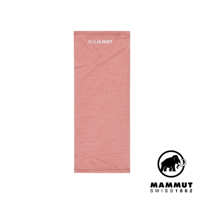 【Mammut 長毛象】Tree Wool Neck Gaiter 羊毛混紡快乾抗臭頭帶 石英粉 #1191-01940