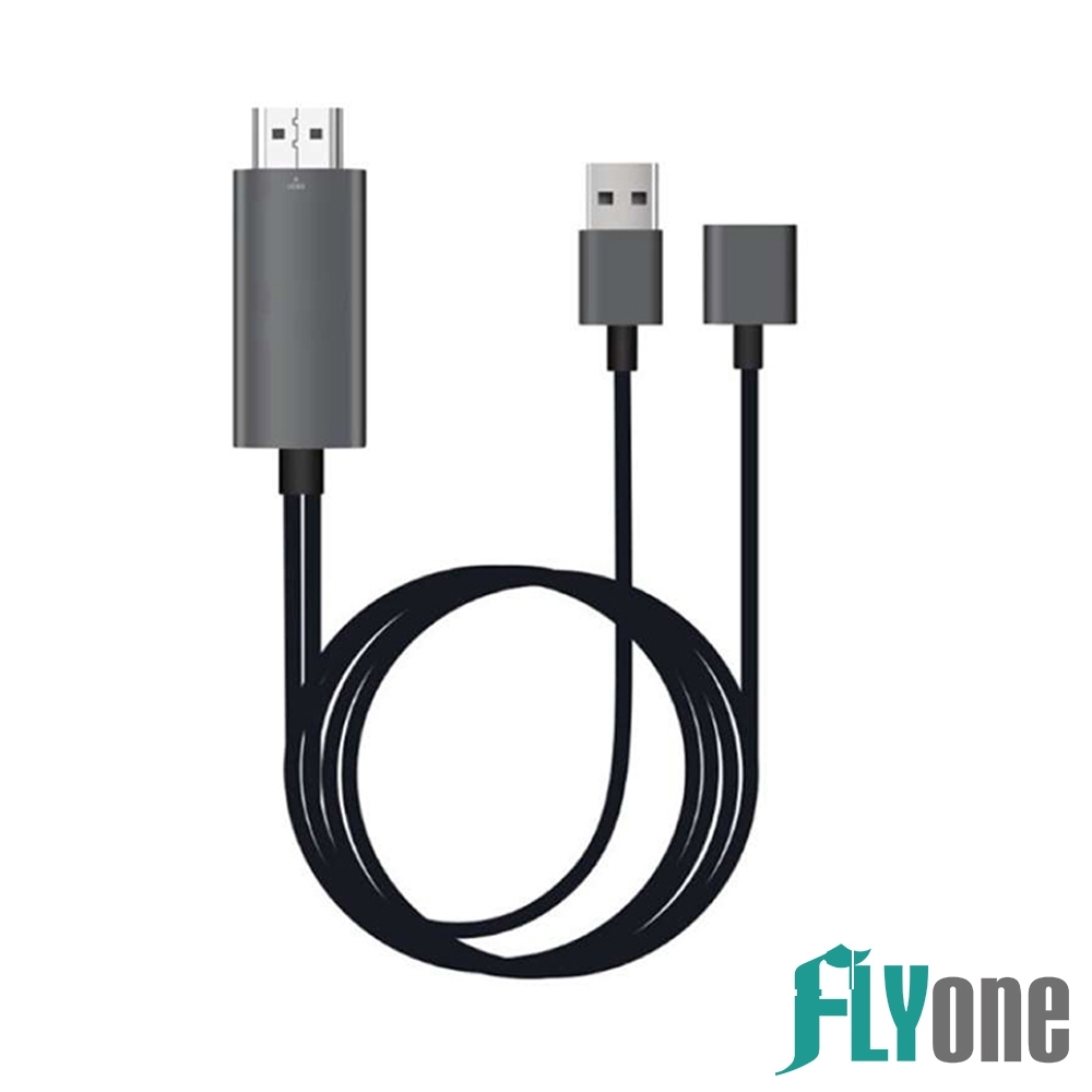 FLYone T3 iOS/Android雙系統 2米三合一HDMI影音傳輸線(三代升級版)-急