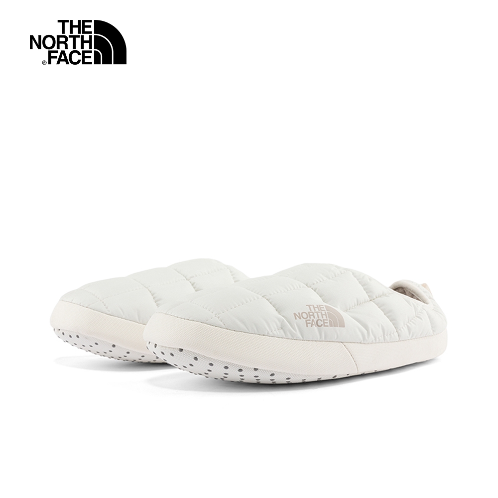 The North Face北面女款白色保暖防潑水舒適休閒鞋｜3MKN32F
