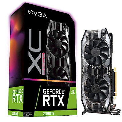 艾維克EVGA RTX 2080Ti 11G XC ULTRA GAMING顯示卡