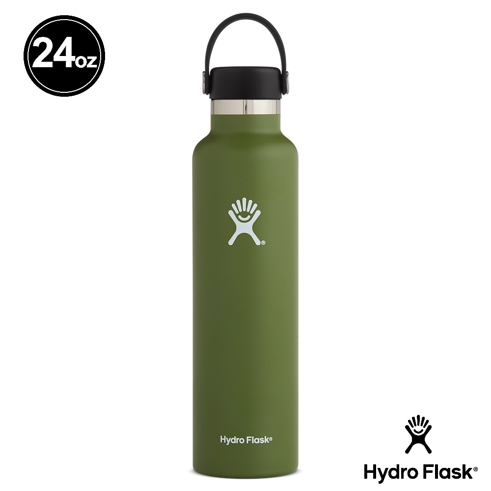 Hydro Flask 24oz/709ml 標準口提環保溫瓶 橄欖綠
