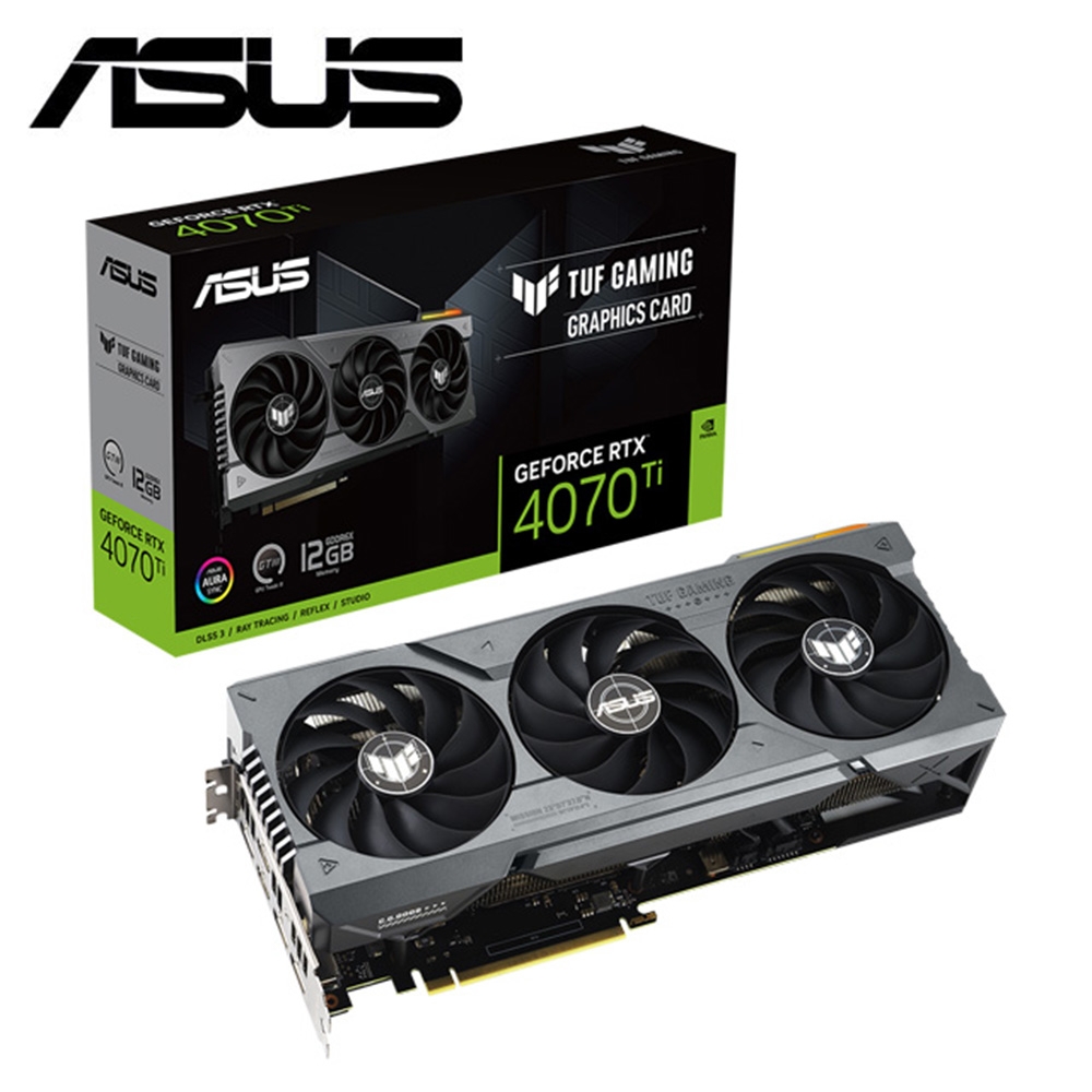 ASUS 華碩 TUF-RTX4070TI-12G-GAMING. 顯示卡