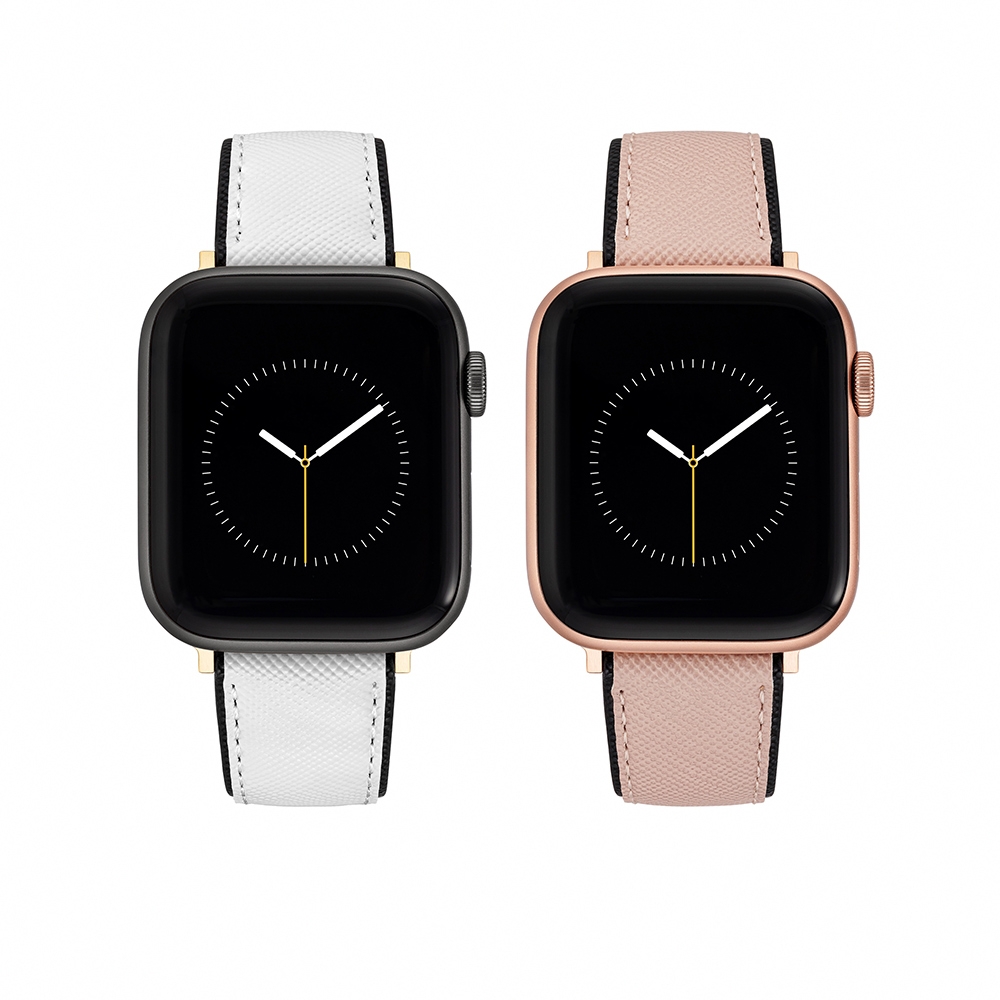 【NINE WEST】Apple watch 人造皮革蘋果錶帶