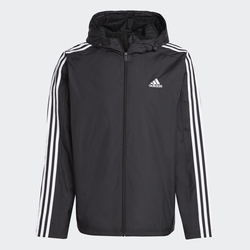 adidas 愛迪達 外套 運動外套 風衣外套 亞規 男款 黑 IB0381 ESSENTIALS (S1576)