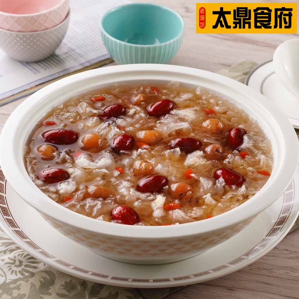 太鼎食府御品4件組-御品獅子頭白菜滷(1550g/盒)+櫻花蝦干貝米糕(1000g