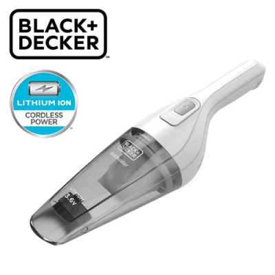 美國 BLACK+DECKER 3.6V高效鋰電 無線手持式吸塵器 NVB115J