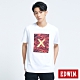 EDWIN EDGE 塗鴉 短袖T恤-男-白色 product thumbnail 1