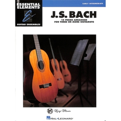 【凱翊︱HL】巴哈精選：15首作品吉他三重奏J.S. BACH：15 Pieces Arranged for Three or More Guitarists