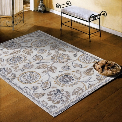 范登伯格 - 薇雅 進口仿羊毛地毯 - 花印 (100 x 150cm)