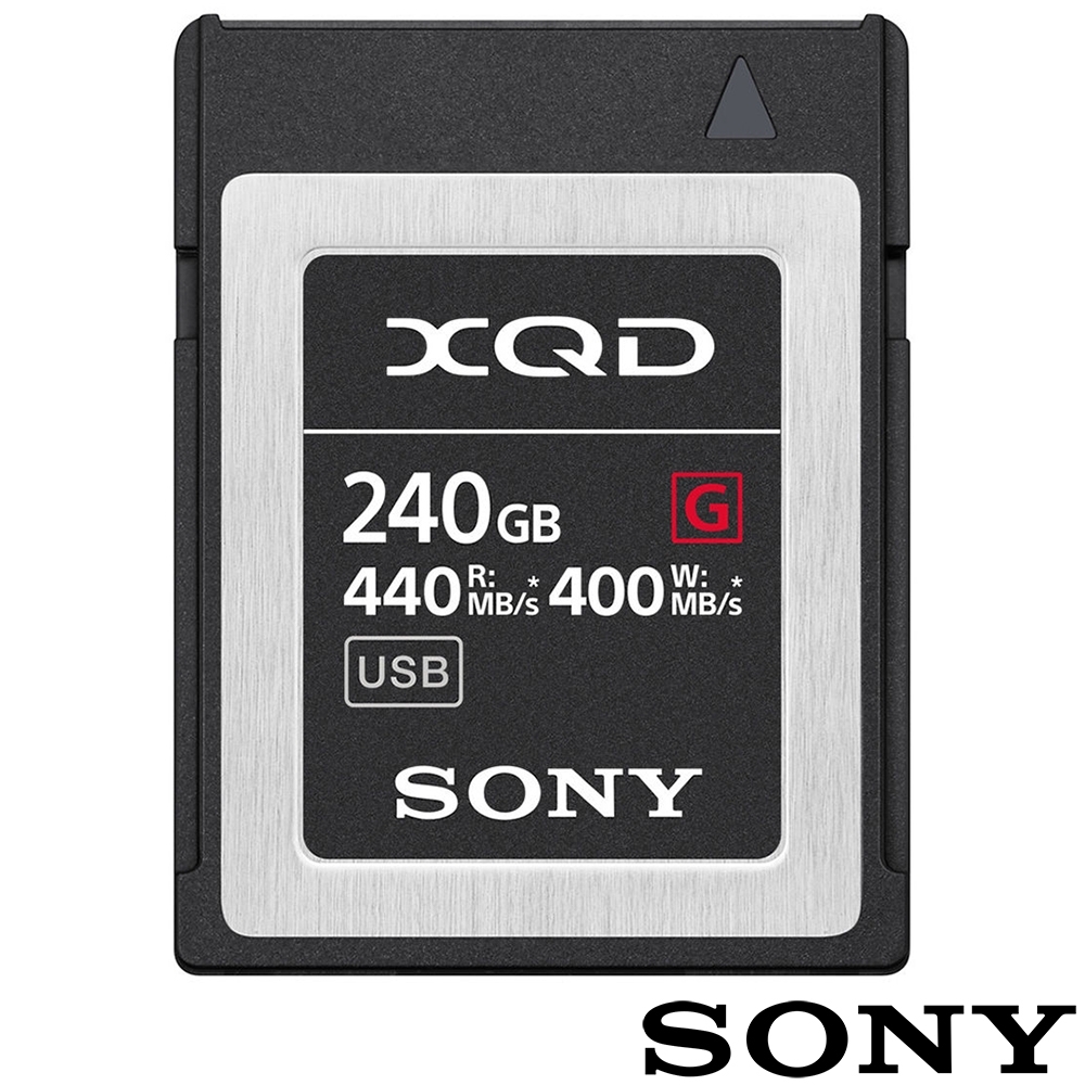 SONY QD-G240F 240G 240GB 440MB/S XQD G系列 高速記憶卡 (公司貨) 支援 4K Z6 Z7