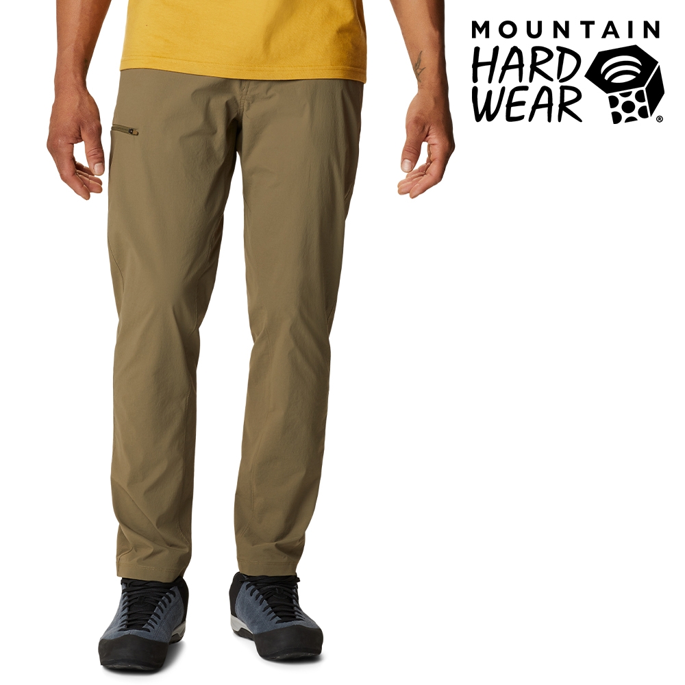 【Mountain Hardwear】Basin Pant 舒適防潑水彈性長褲 男款 陶棕 #1930111