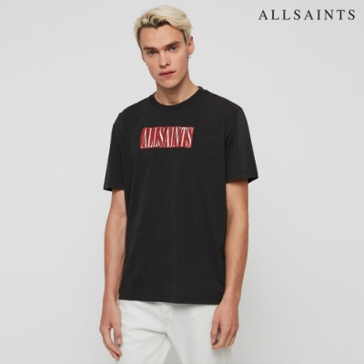 ALLSAINTS INTEGERS 純棉復古LOGO印花短袖T恤