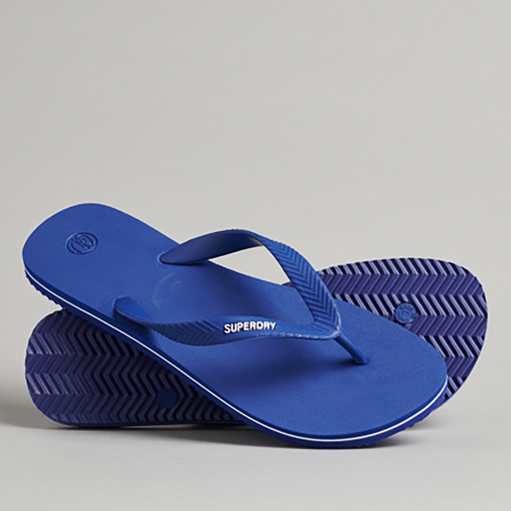 SUPERDRY 男款 夾腳拖 VTG CLASSIC FLIP FLOP 藍