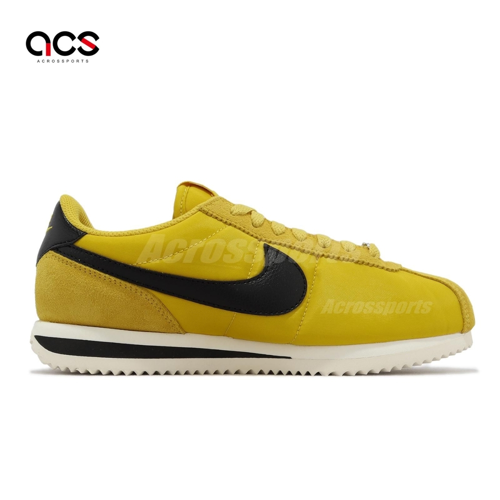 Nike 休閒鞋Cortez 女鞋黃黑復古阿甘鞋經典運動鞋DZ2795-700 | 休閒鞋